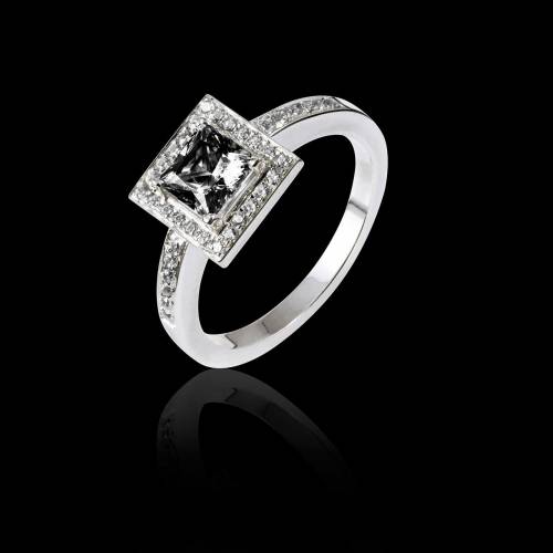 Perrine Black Diamond Ring