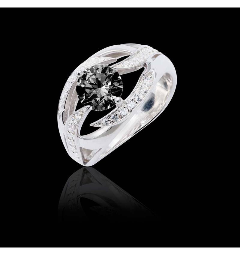 Ophelie Black Diamond Ring Ophelie Black Diamond Ring
