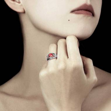 Ophelie Ruby Ring