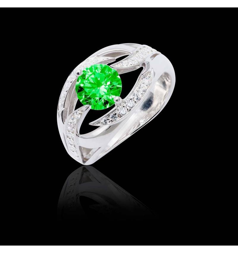 Ophelie Emerald Ring