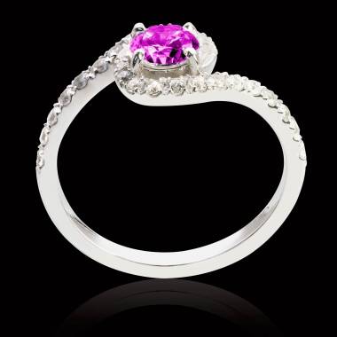 Lilou Pink Sapphire Ring