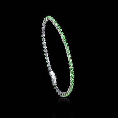 Emerald Bracelet Gold Rivière